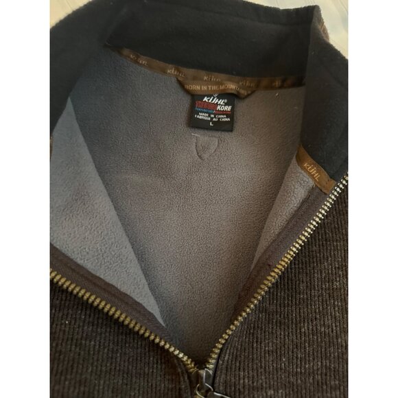 Kühl Mens ThermoKore Temperature Regulating Pullover Poly Wool Fleece. XL - Picture 8 of 10